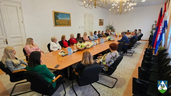 Povodom Međunarodnog dana žena održan prijem za djelatnice Županijske uprave