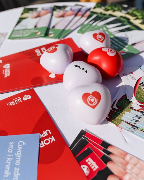 Najava – Obilježavanje Svjetskog dana srca, Međunarodnog dana starijih osoba i promocija aktivnosti Hodanjem do zdravlja