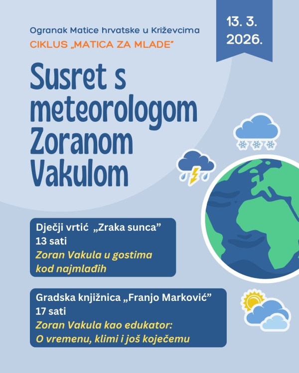 Predavanje - O vremenu, klimi i jo&scaron; koječemu