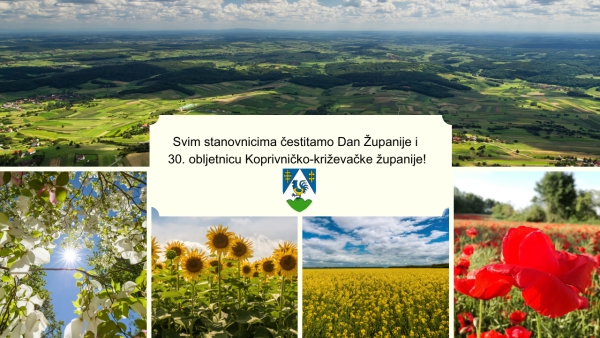 Najava – 30. obljetnica Koprivničko-križevačke županije