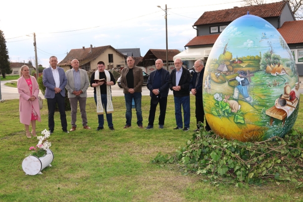 U Koprivničkim Bregima blagoslovljena velika pisanica