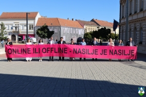 Župan Golubić i suradnici podržali Javnu akciju povodom Nacionalnog dana borbe protiv nasilja nad ženama