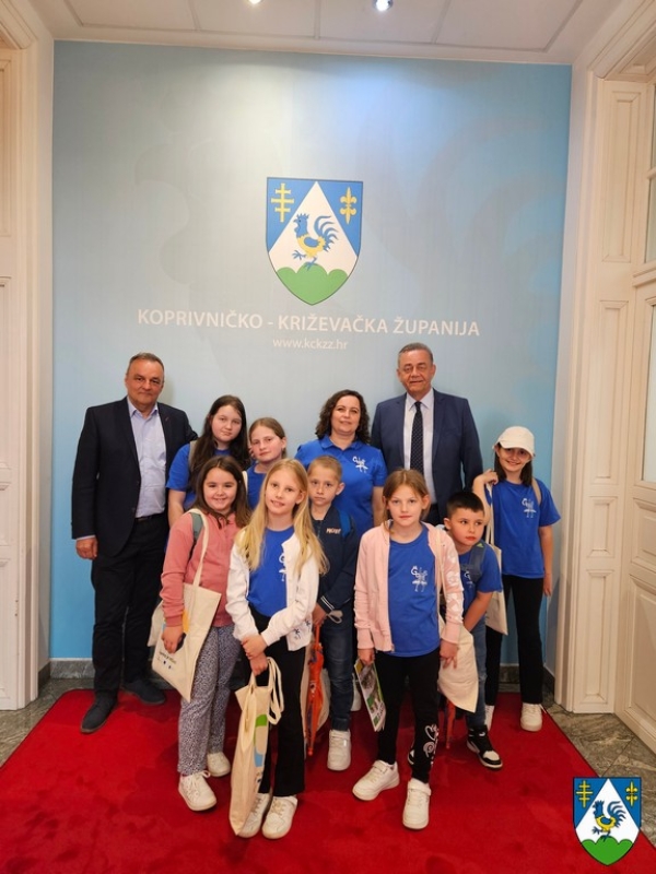 Učenici Područne škole Otočka posjetili Županijsku upravu