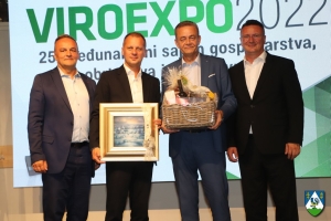 Župan Koren zahvalio kolegi Androviću na partnerstvu na 25. sajmu Viroexpo