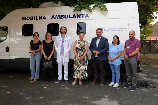 Župan obi&scaron;ao mobilnu ambulantu u Sirovoj Kataleni