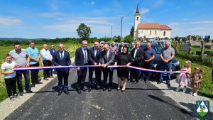 Otvorena modernizirana cesta između naselja Gornji Križ – Široko Selo