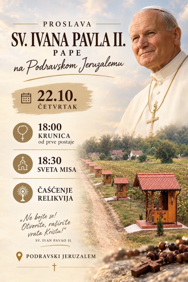 Proslava Sv. Ivana Pavla II