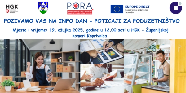 Saznajte sve o aktualnim natječajima za poduzetnike
