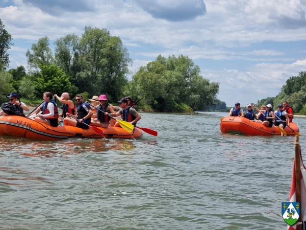 Održan 4. rafting hrvatskom Amazonom – Drava 2023.