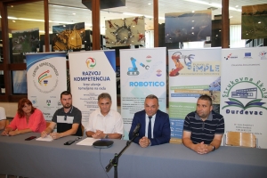 ﻿U Strukovnoj školi Đurđevac predstavljen projekt Robotico