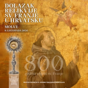 Najava – Dolazak relikvije sv. Franje Asiškog u Molve