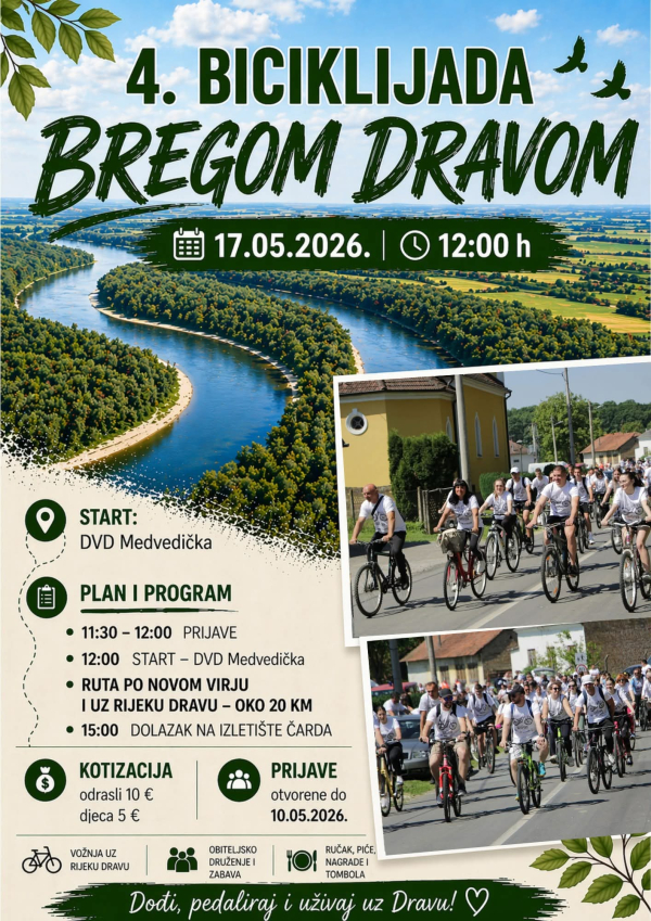 4. Biciklijada "Bregom Dravom"