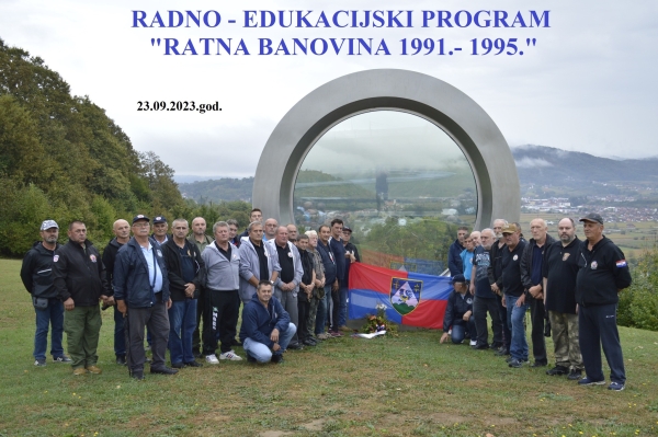 Članovi UDVDR RH KKŽ u sklopu radno-edukacijskog programa posjetili Banovinu