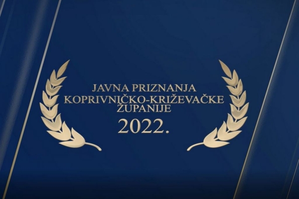 [VIDEO] Dobitnici javnih priznanja Koprivničko križevačke županije 2022. godine