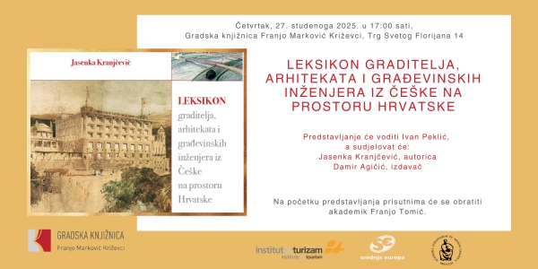 Promocija knjige Leksikon graditelja, arhitekata i građevinskih inženjera iz Češke na prostoru Hrvatske