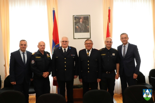Župan održao prijem za dobitnike vatrogasnih priznanja