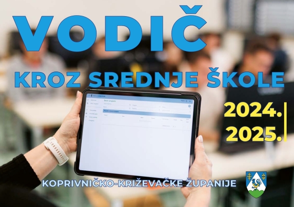 Objavljen novi Vodič kroz srednje škole 2024./2025.