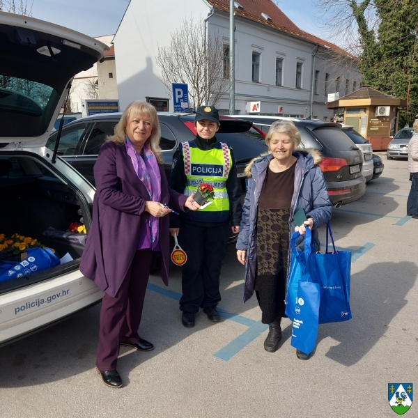 Povodom obilježavanja Međunarodnog dana žena provedena preventivna akcija „Žene u prometu“